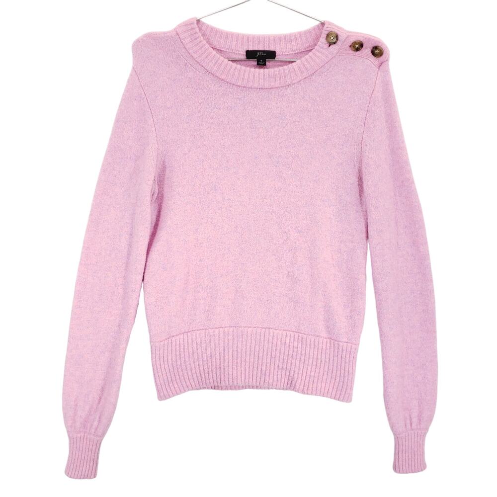 J. Crew Factory Pink Crew Neck Sweater